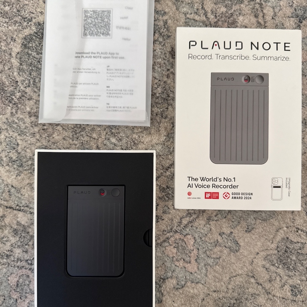 Plaud Note record, transcribe and summarize - Picture 3 of 3